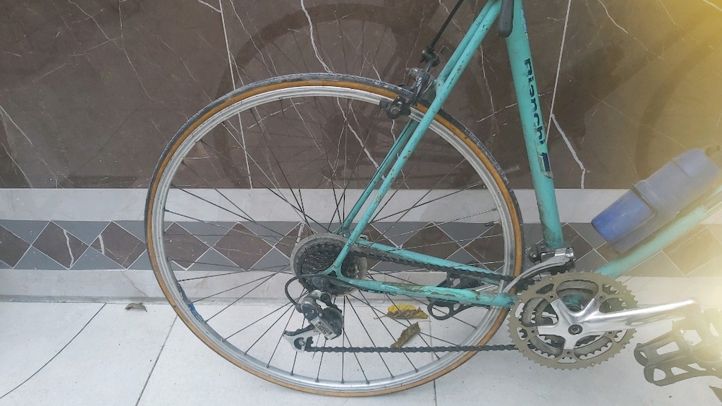 Bianchi 28 jant vitesli yarış bisikleti klasik - 6