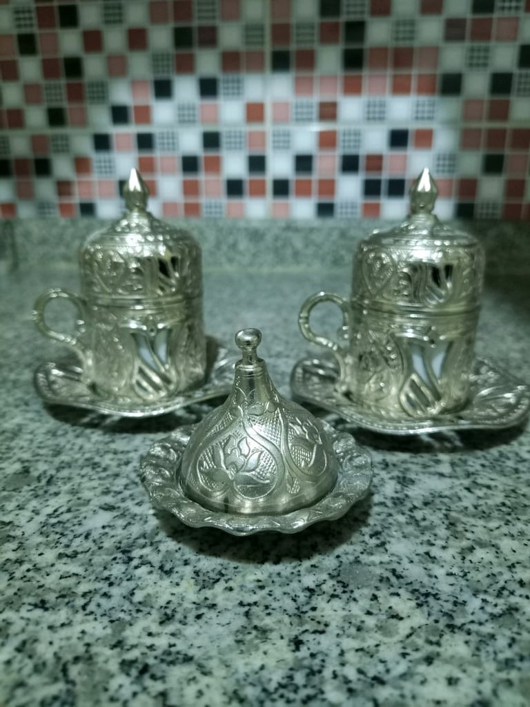 GÜMÜŞ KAHVE FİNCAN TAKIMI - 2