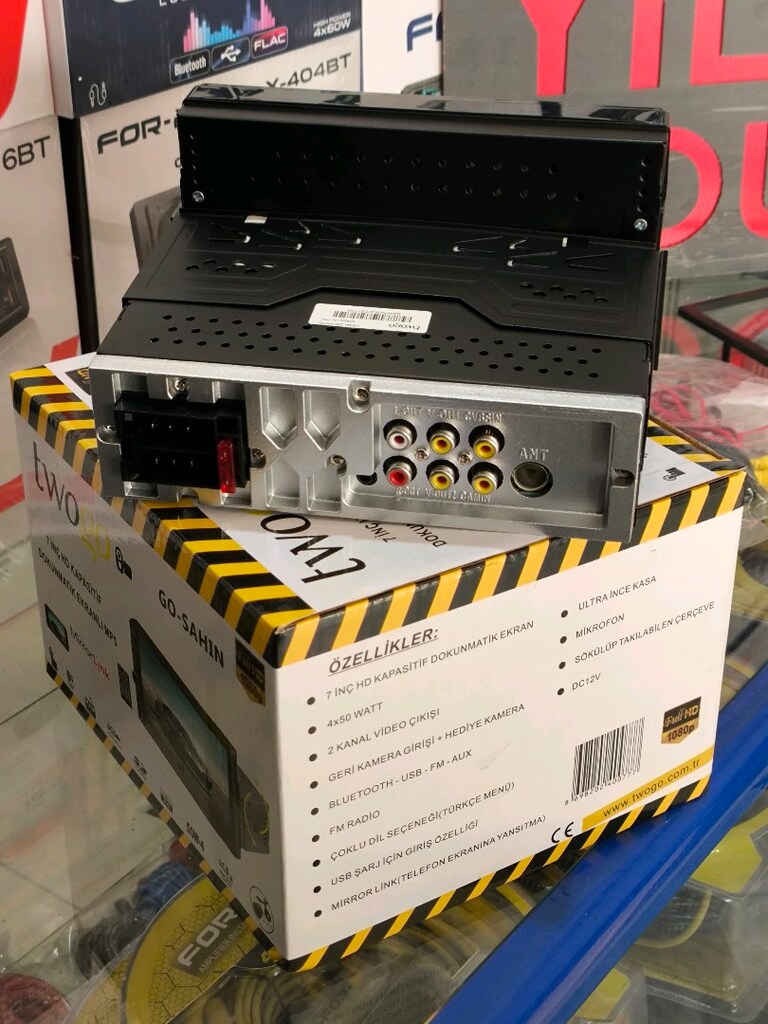 Twogo 7 inc Multimedia Ekran Oto Teyp SİFİR - 4