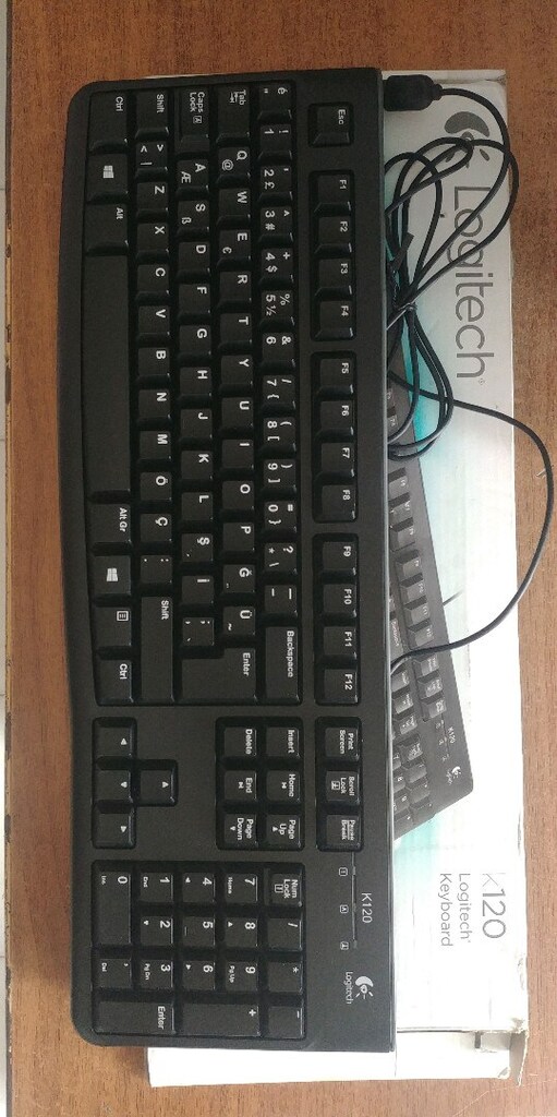Logitech K120 Usb Klavye 2 - 6