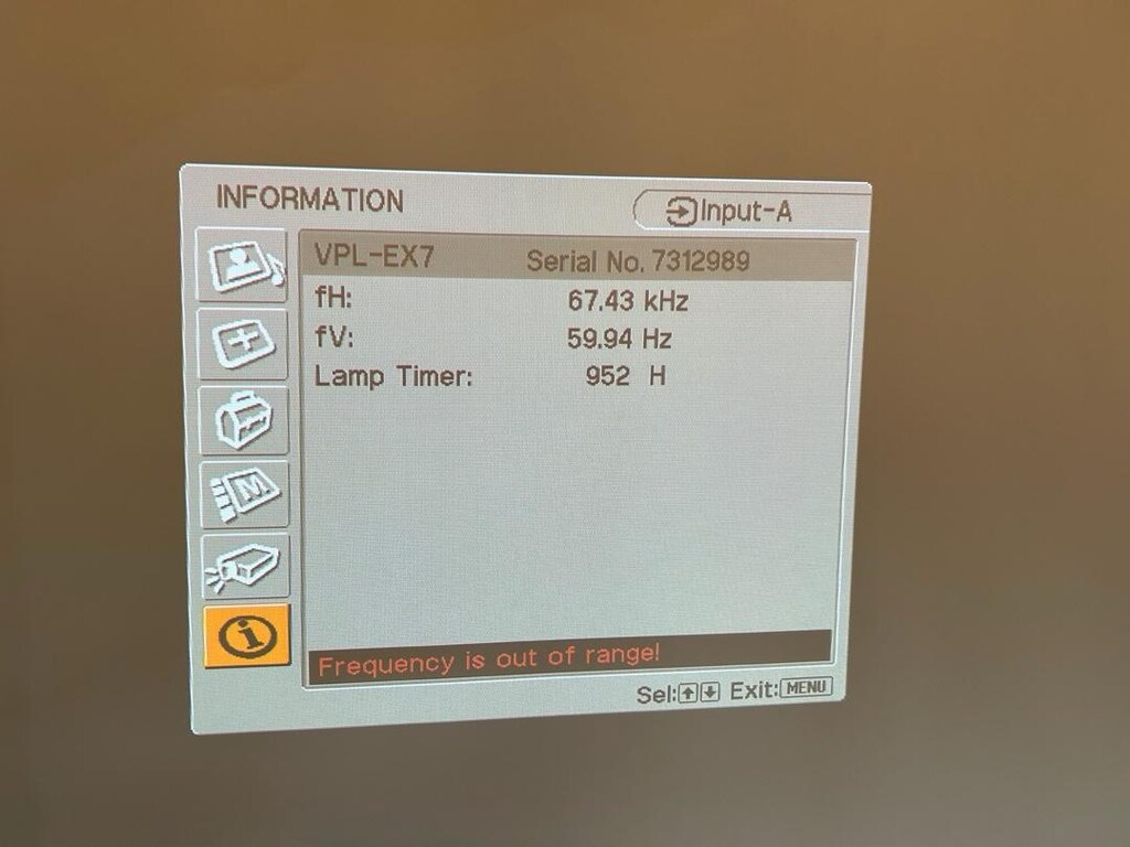 Sony VPL-EX7 projeksiyon cihazı - 3