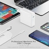 Apple MacBook USB-C TYPE-C 96W Güç Adaptörü Şarj Cihazı A2166 A1719 - 6