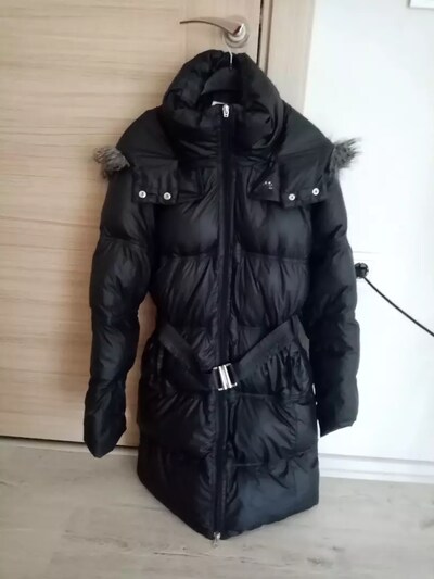 Orjinal Adidas kadın şişme kaz tüyü kaban