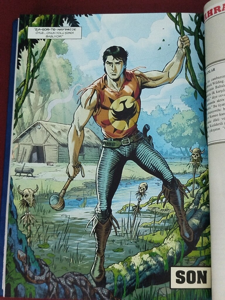 ZAGOR Kökler 1-6 takım, deri cilt, klişeli, ilk iki sayısının baskısı - 8