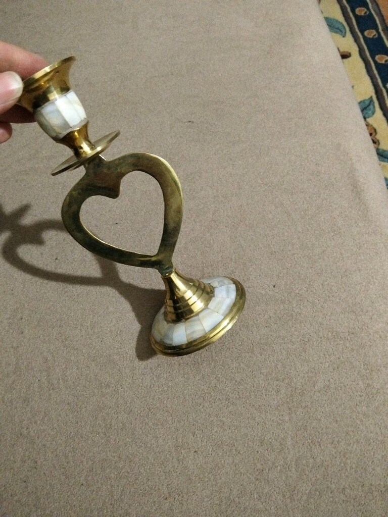 pirinç, sedefli şamdan - 3