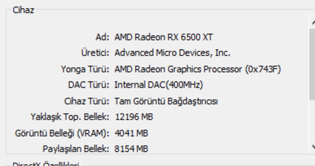 MASTER | RX6500XT/RYZEN 5 1600 CPU/256GB SSD/16 GB RAM/GAMİNG KASA - 8