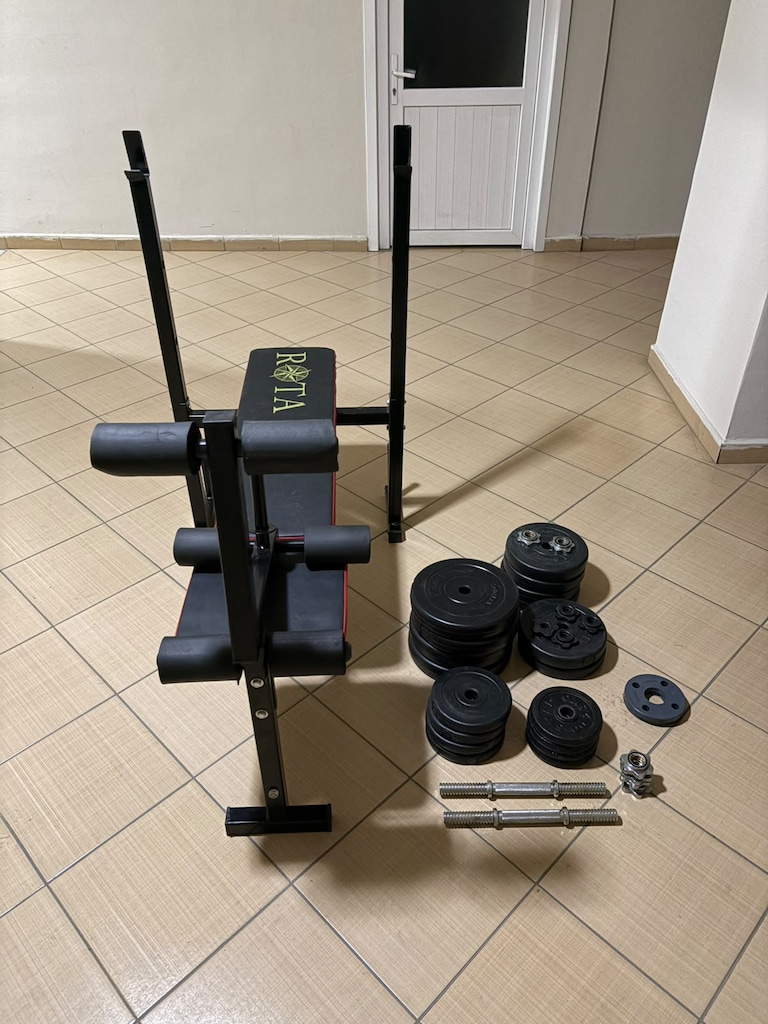 Bench Sehpası + Ağırlıklar - 2