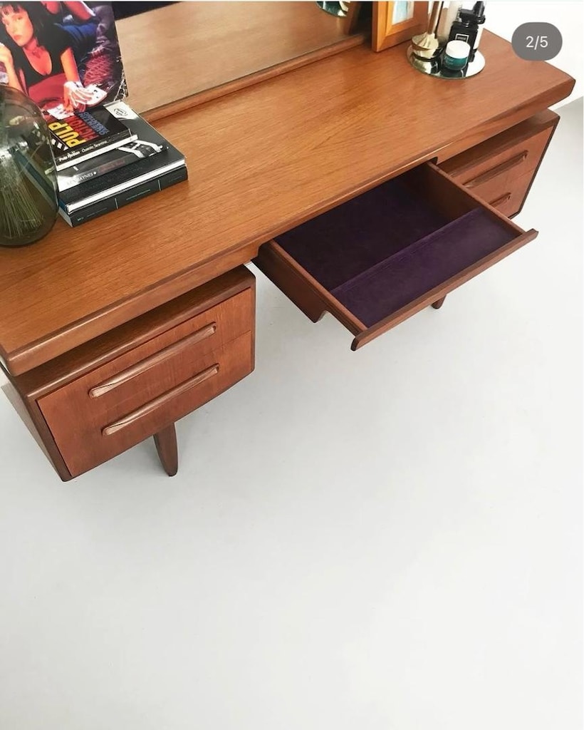 G-plan—fresco—1960’s—makyaj masasi—orjinal - 3