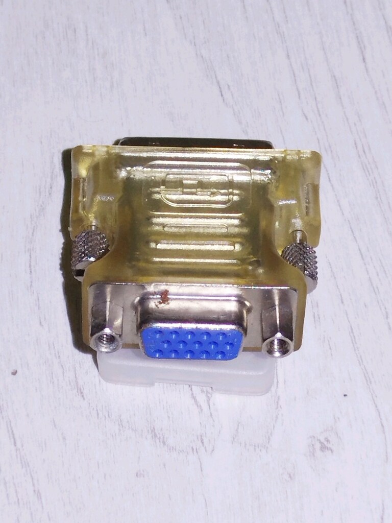 DVI-I (24+5 Pin) - VGA Görüntü Dönüştürücü Adaptör. Kaliteli - 2