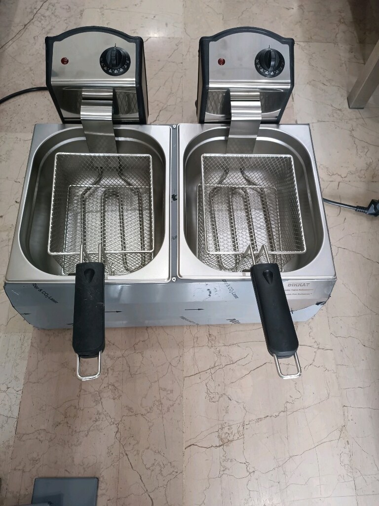 Çiftli Fritöz 5+5 Litre Fritöz Sanayi Tip Fritöz - 3