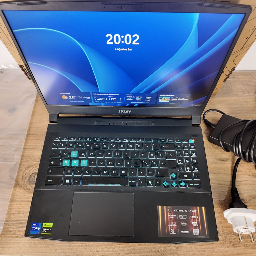 MSI KATANA 15 HXB14WFK RTX 5060 İ7-14650HX 16 GB RAM LAPTOP - 2