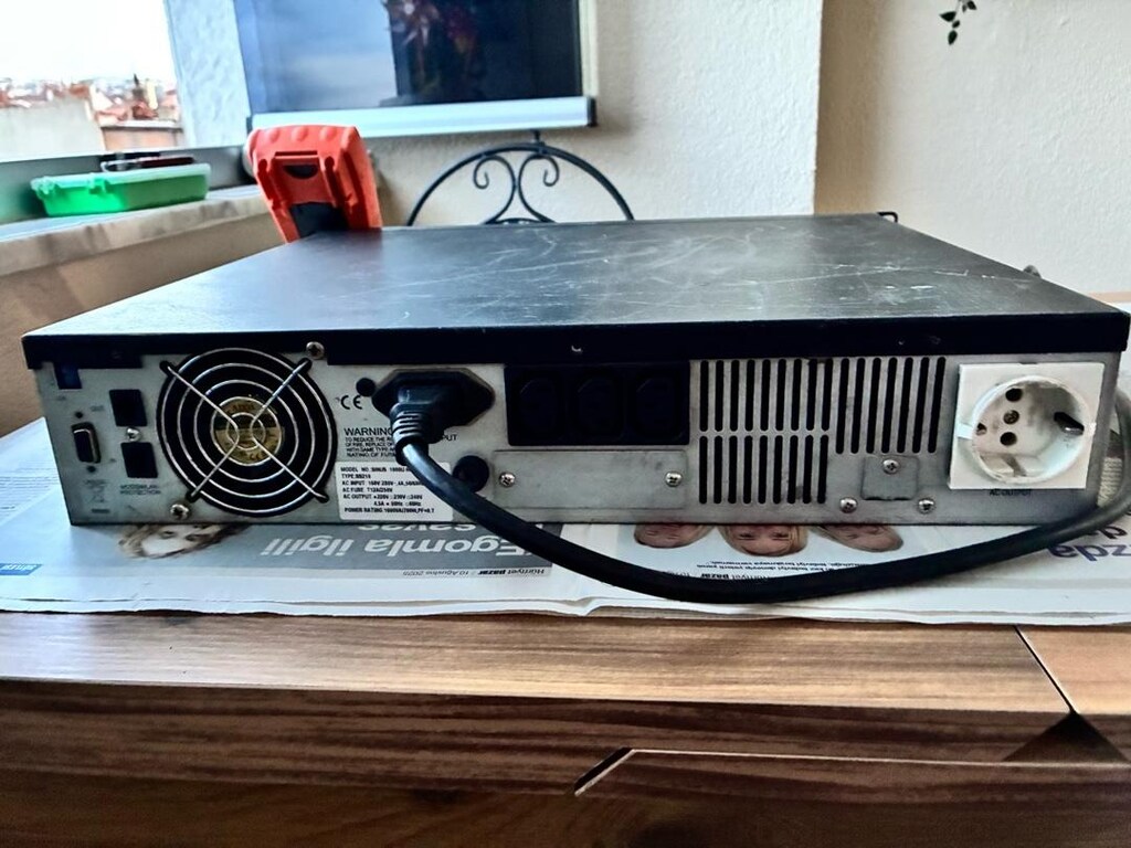 1Kva OnLine Rack Tipi Ups - 4