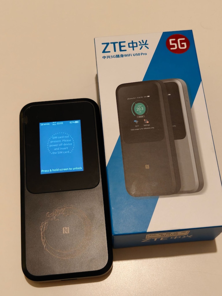 ZTE U50 Pro 5G MU5120 WiFi Router WIFI 6 Mobil Modem Superbox Wınn