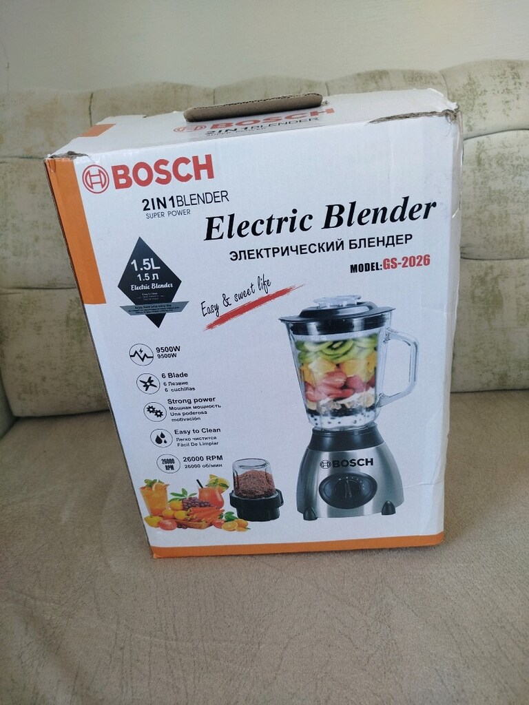 Cam hazneli blender seti ikisi bir arada öğütücü içinde - 3