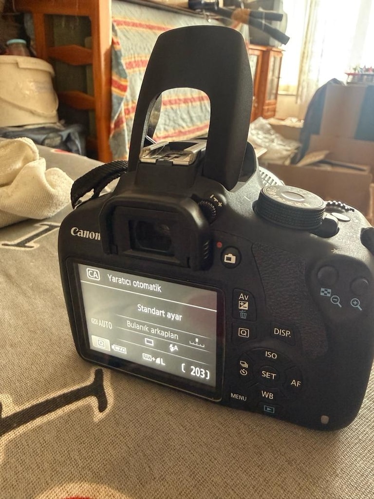 Canon EOS 1200D + 18-55mm III Lens - Kutulu Temiz Dijital SLR Fotoğraf - 5