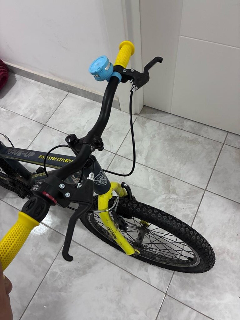Corelli Rave Up 20" Jant 7 Vites V Fren G Mavi Sarı Erkek Çocuk Bisikl - 3