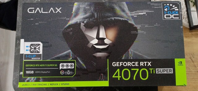GALAX RTX 4070 Tİ SUPER (SIFIR GİBİEKRAN KARTI)