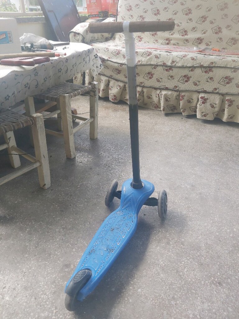 Mavi Çocuk Scooter - 6