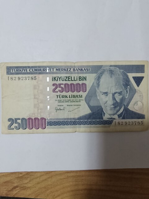 250000 Türk Lirası