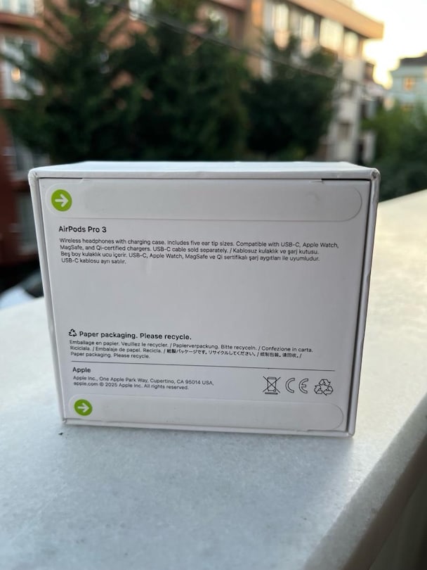 APPLE AİRPODS PRO 3 SIFIR KAPALI KUTU - 3