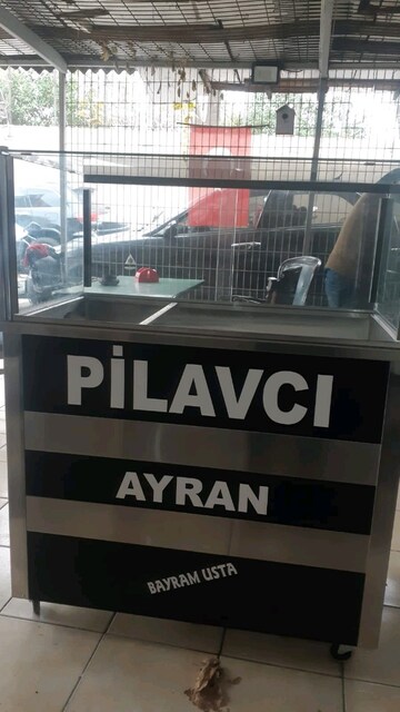pilav arabası sabit