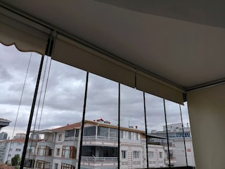 ister balkon ister ev pencerelerin güneş geçirmez stor 200x180 4 adet - 2