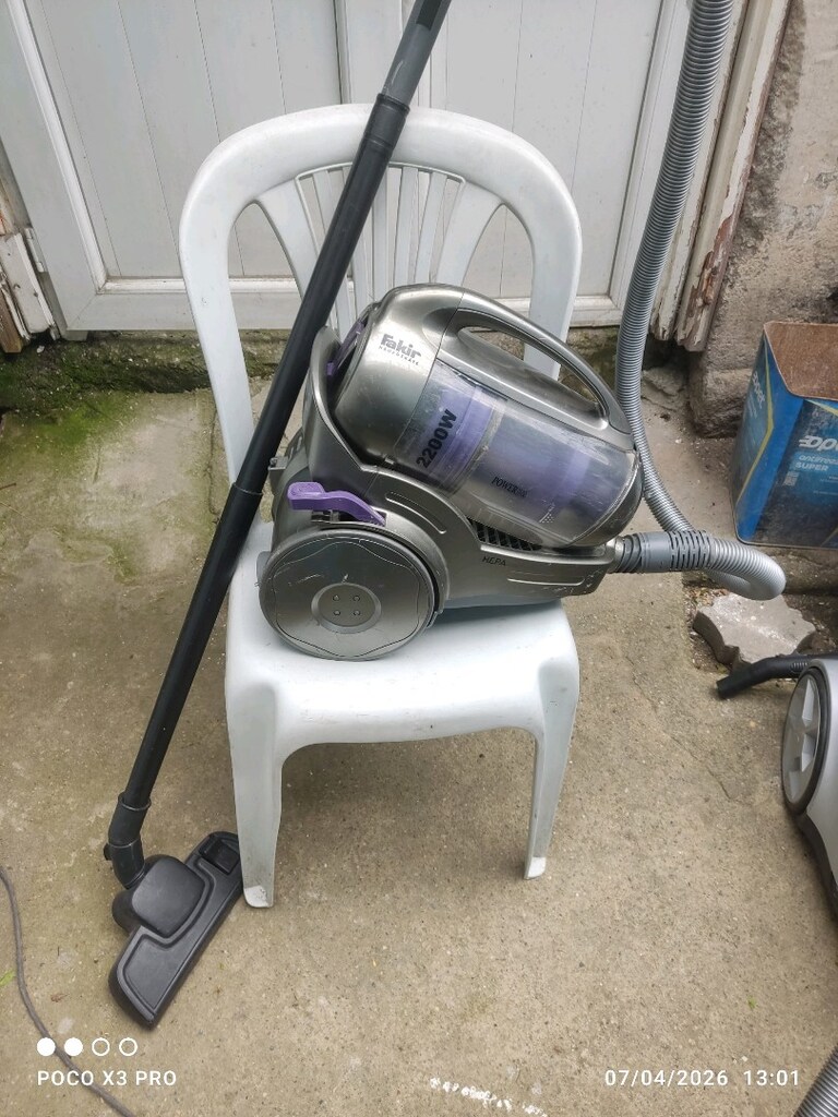 Fakir marka elektrikli süpürge 2200 watt çekim gücünde - 5