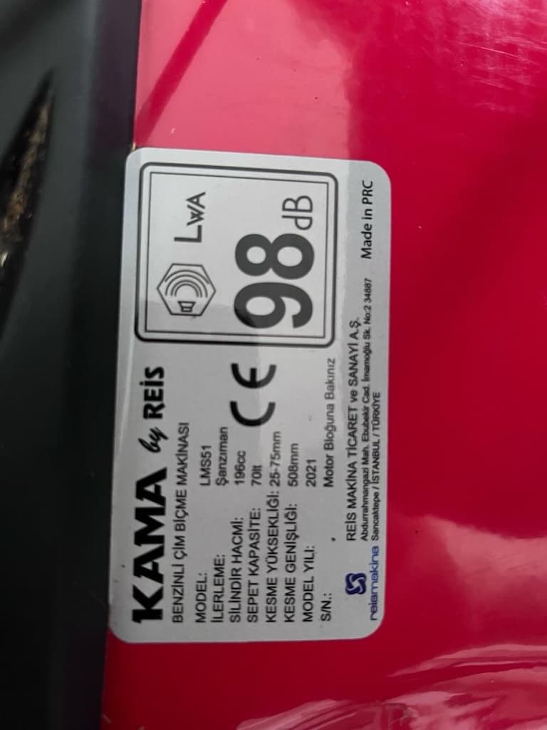 Kama by Reis Lms51 şanzımanlı çim biçme - 4