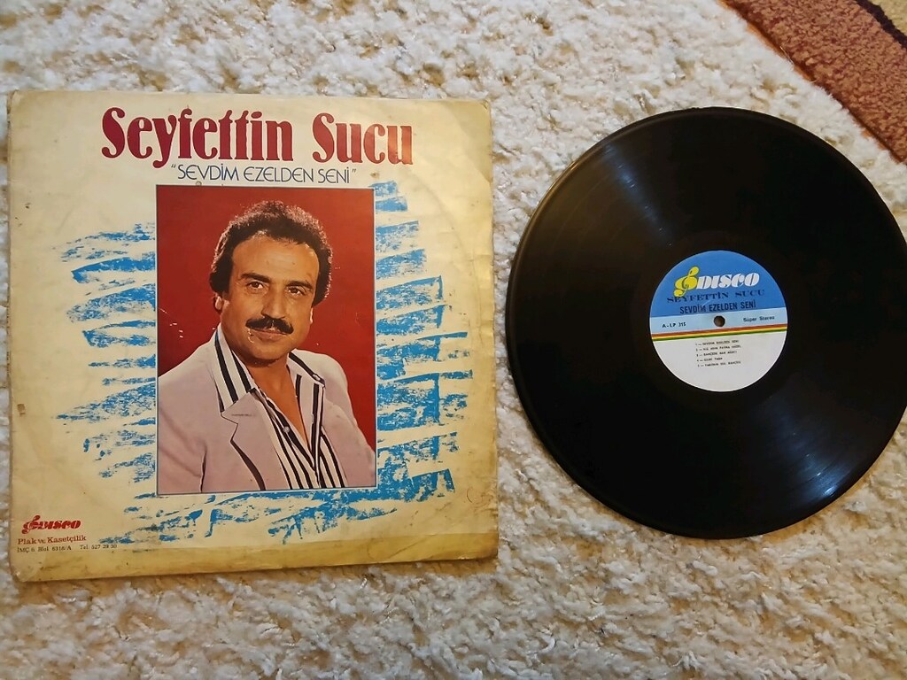 Seyfettin sucuya ait 33 lük plak - 2