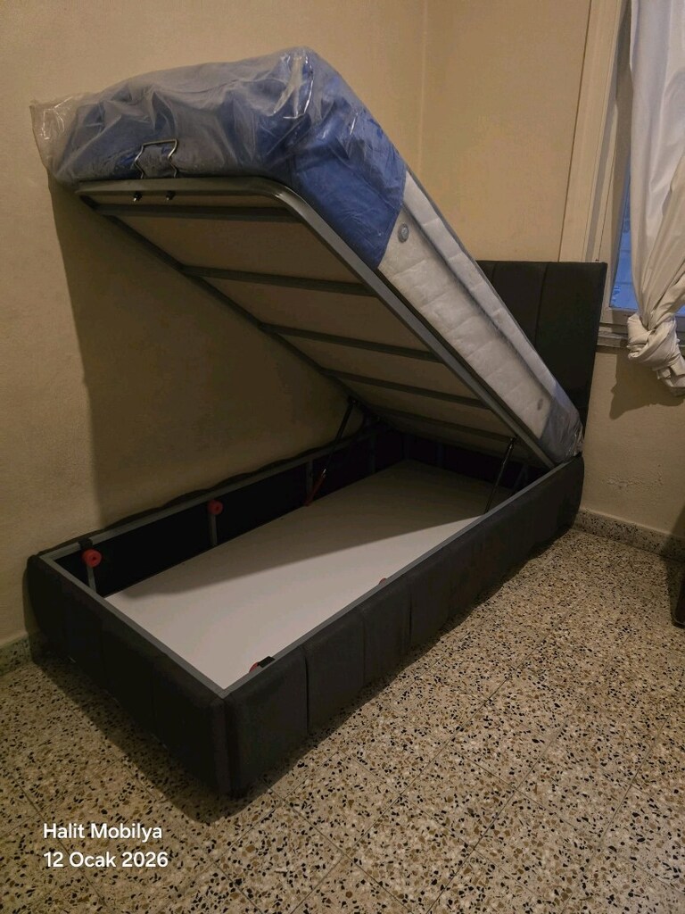 dokumalı baza Başlık yatak takım sandıklı baza - 6