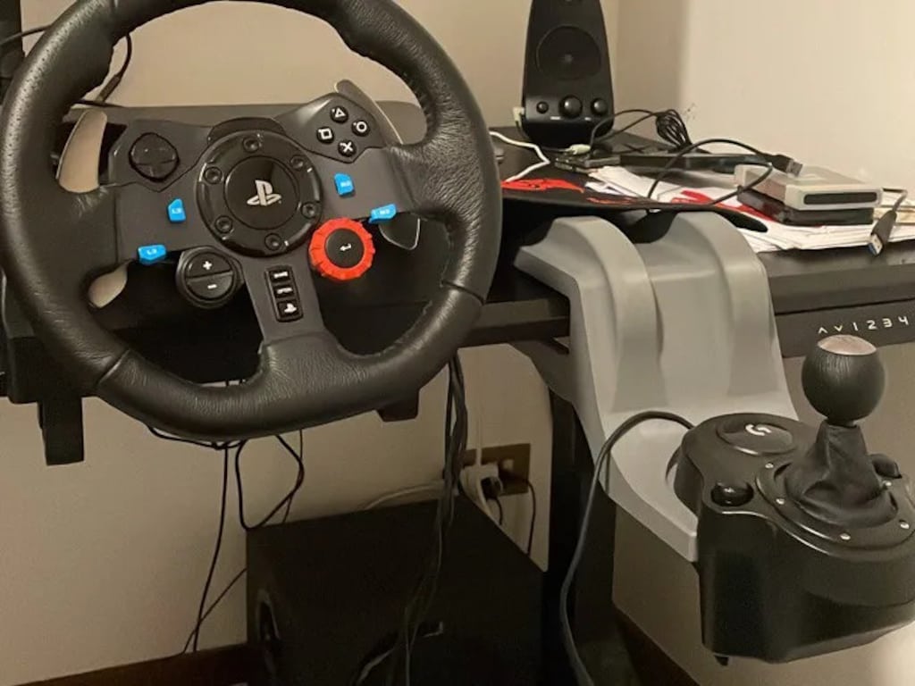 Logitech G29 Shifter Standı (Gerçekçi Deneyim) - 2