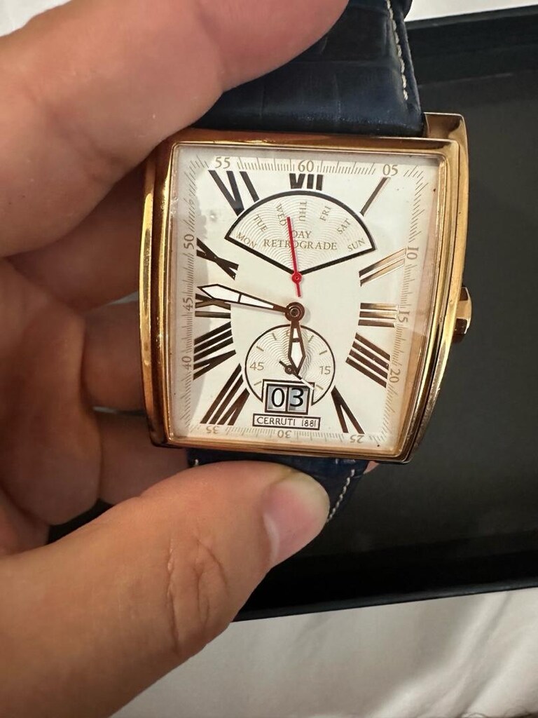 Cerruti 1881 Day Retrograde - Swiss made - 2