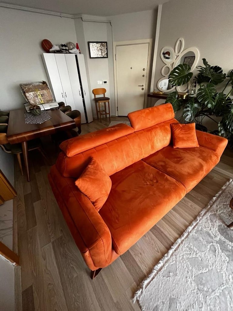 Modern 3 Kişilik Koltuk | Çok Temiz | Ayarlanabilir Başlıklı | 223x88 - 5