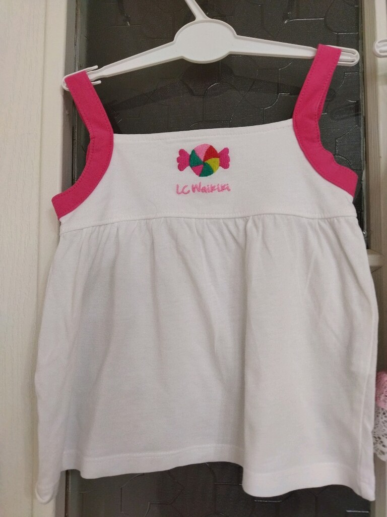 LCW Waikiki kız çocuk iki adet jile elbise - 4