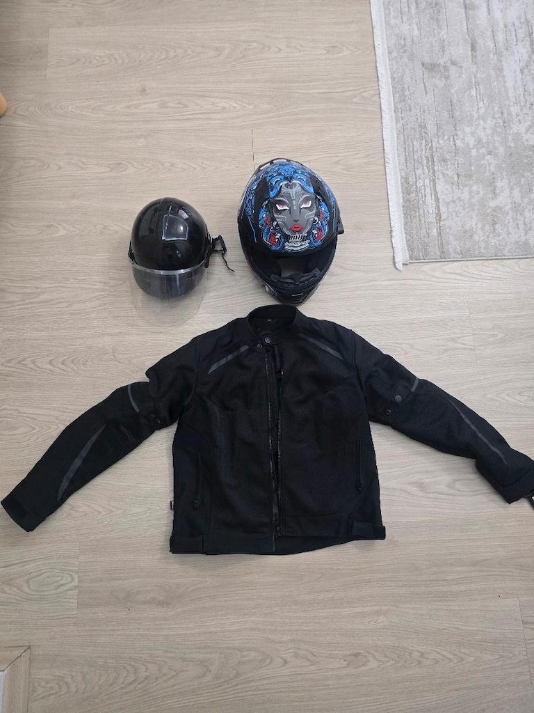 interkomlu kask yedek kask ve mont - 2