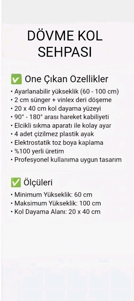 dövme kol dayama sehpasi - 19