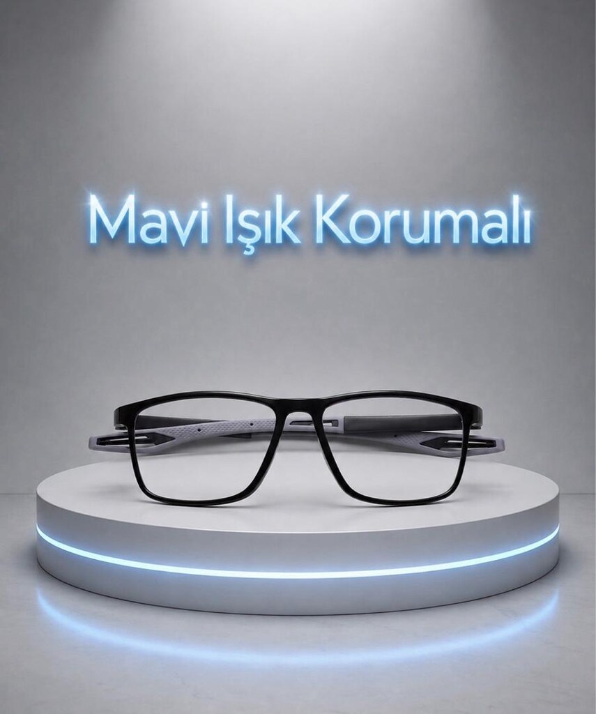 +3 Numara Marjinal Erkek Okuma Gözlüğü - 4