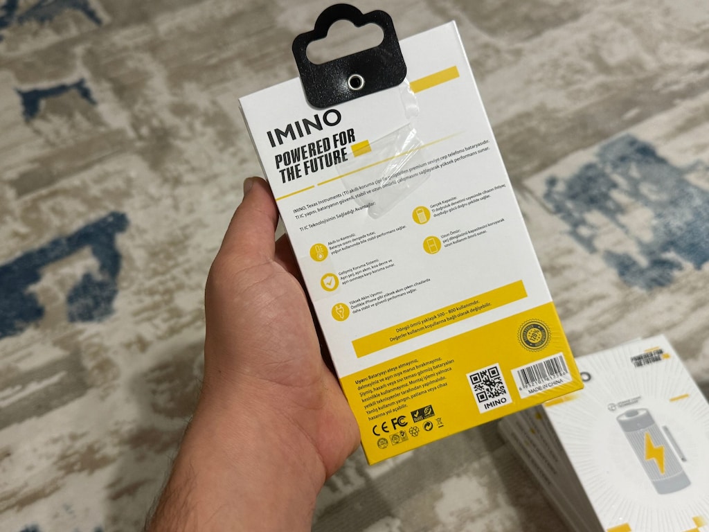 Sıfır iPhone 11 Pro İmino Batarya Değişimi Ücretsiz Montaj - 2