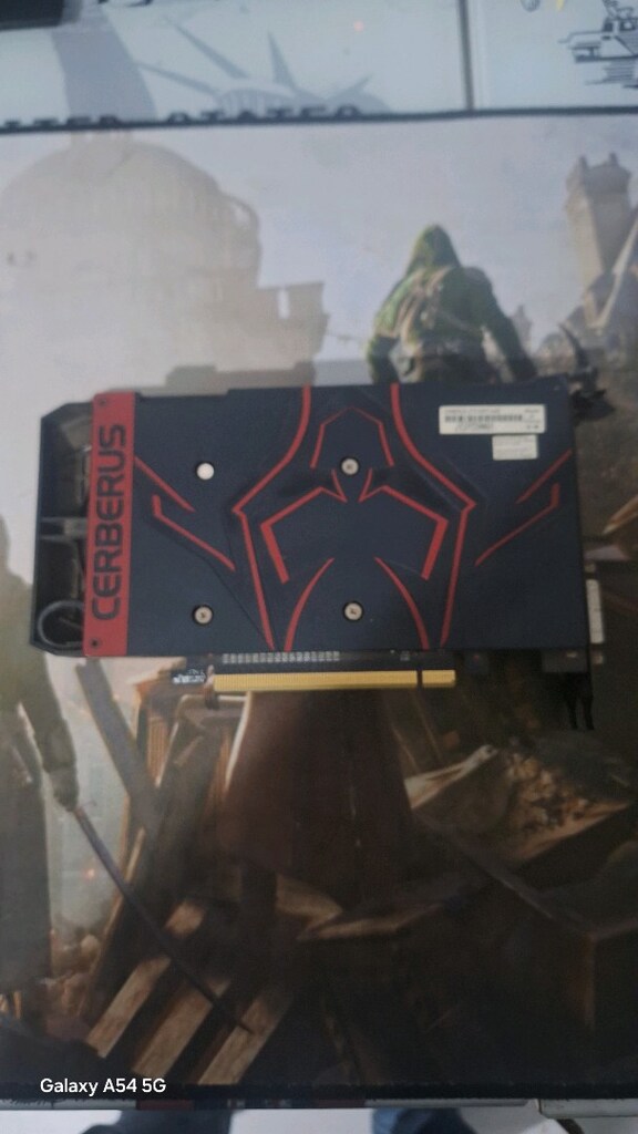 asus cerbarus gtx1050ti 4gb 128bit - 2