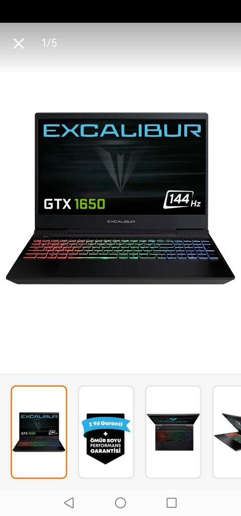 Casper Excalibur G770 sıfırdan farksız - 4