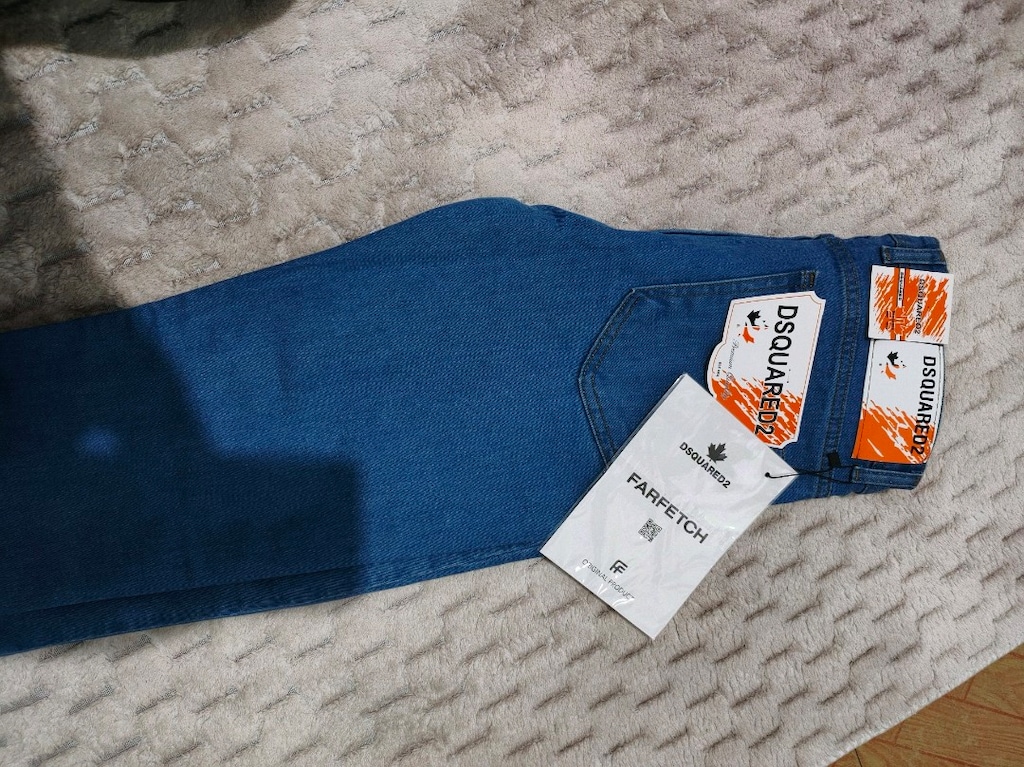 Sıfır Etiketli Dsquared2 Model Kot Pantolon - 30 Beden (Skinny Fit)