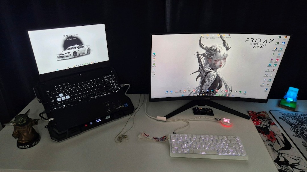 Asus Tuf Dash Laptop Setup Pazarlıklı İsteyene Detaylı Foto Atılır - 2
