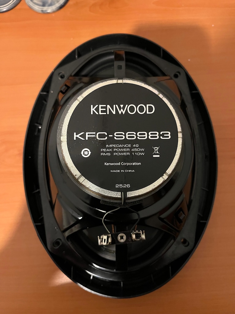 Peugeot 307 pandizot + 4 adet kenwood kfc-s6983 oval hoparlör - 4