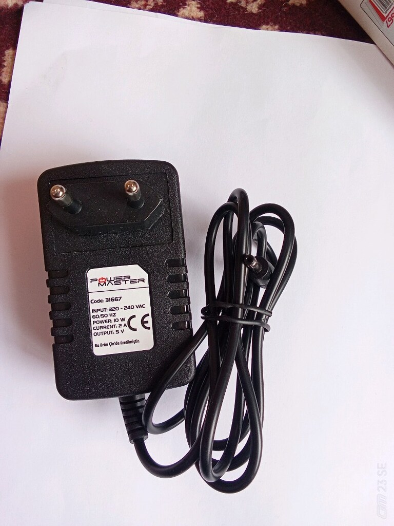 5 Volt 2 Amper Adaptör / 5V 2A Adaptör - 2
