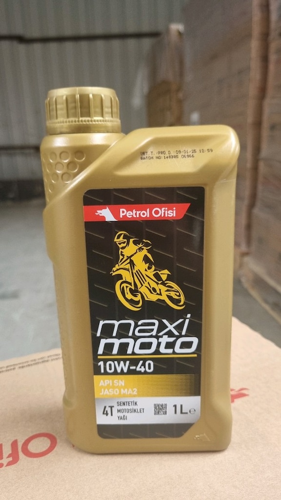 maximoto 10w40 motor yağı 12x1 litre