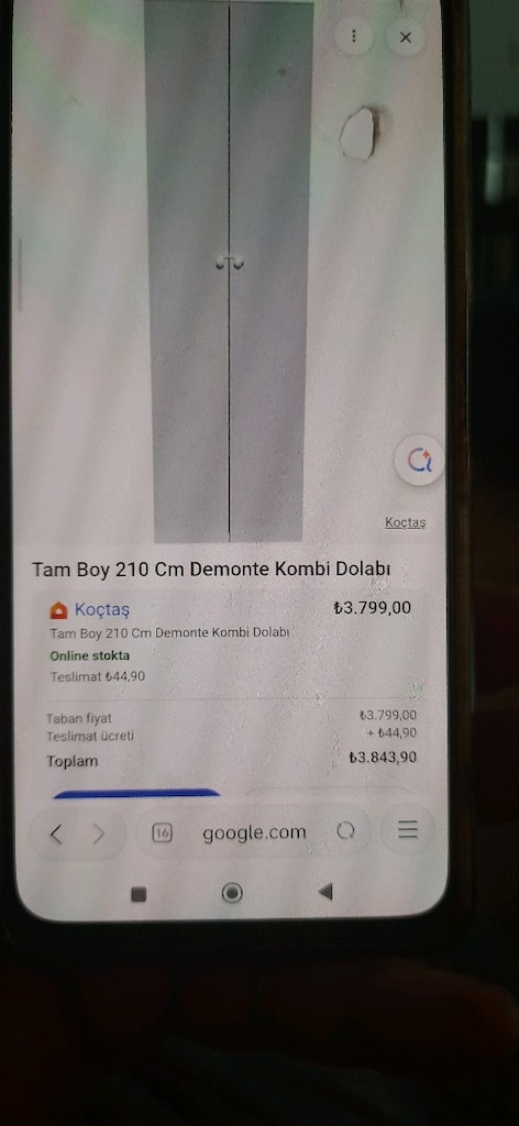 kombi dolabı pvc - 13