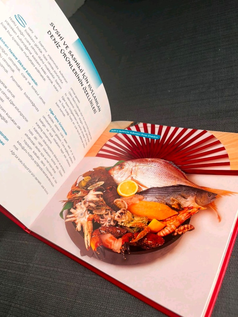 Sushi Sashimi Tofu Yemek Tarif Kitap - 10