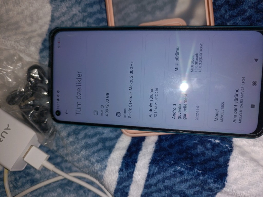 redmi note 9 128gb hafıza 6gb ram yurtiçi cihazı - 6