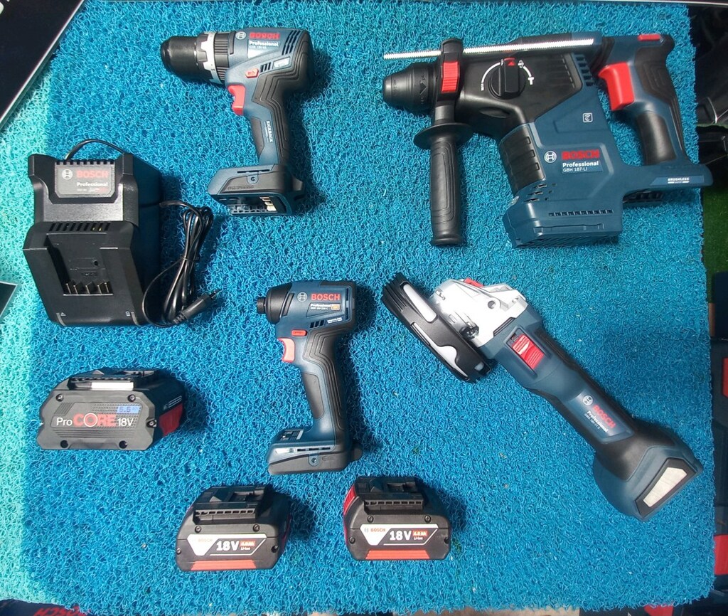 BOSCH ORJİNAL ŞARJLI 4 LÜ SET [SIFIR] - 6