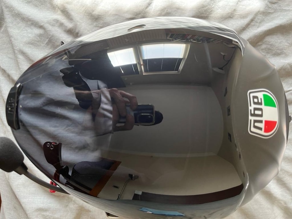 sena interkomlu limited ve normal agv kask - 7